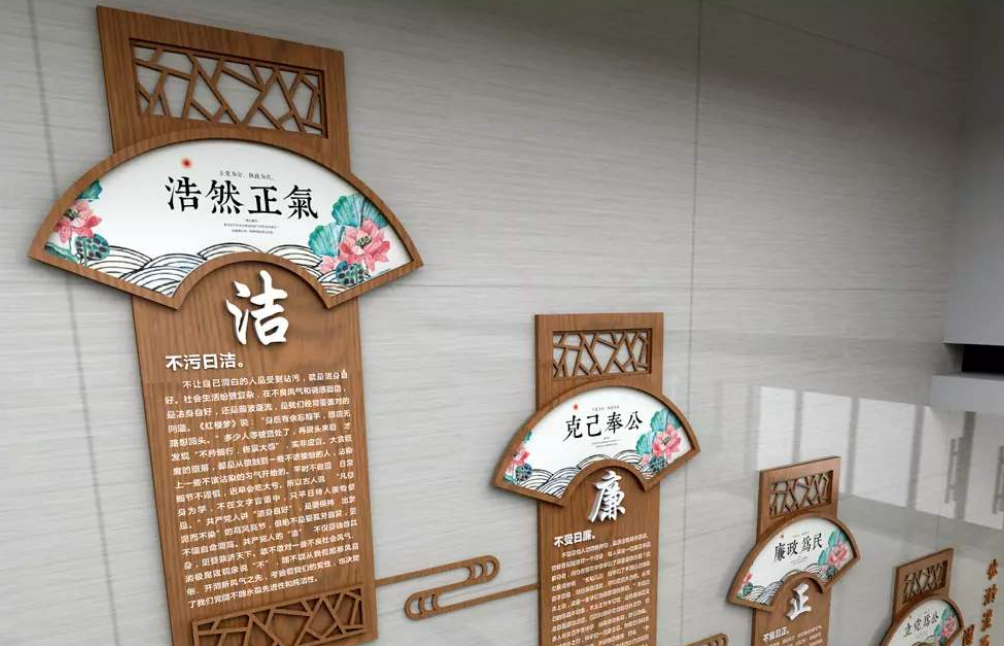 中國風樓道樓梯文化墻