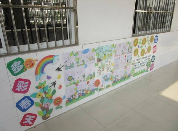 創(chuàng)意班級(jí)走廊文化墻制作效果圖