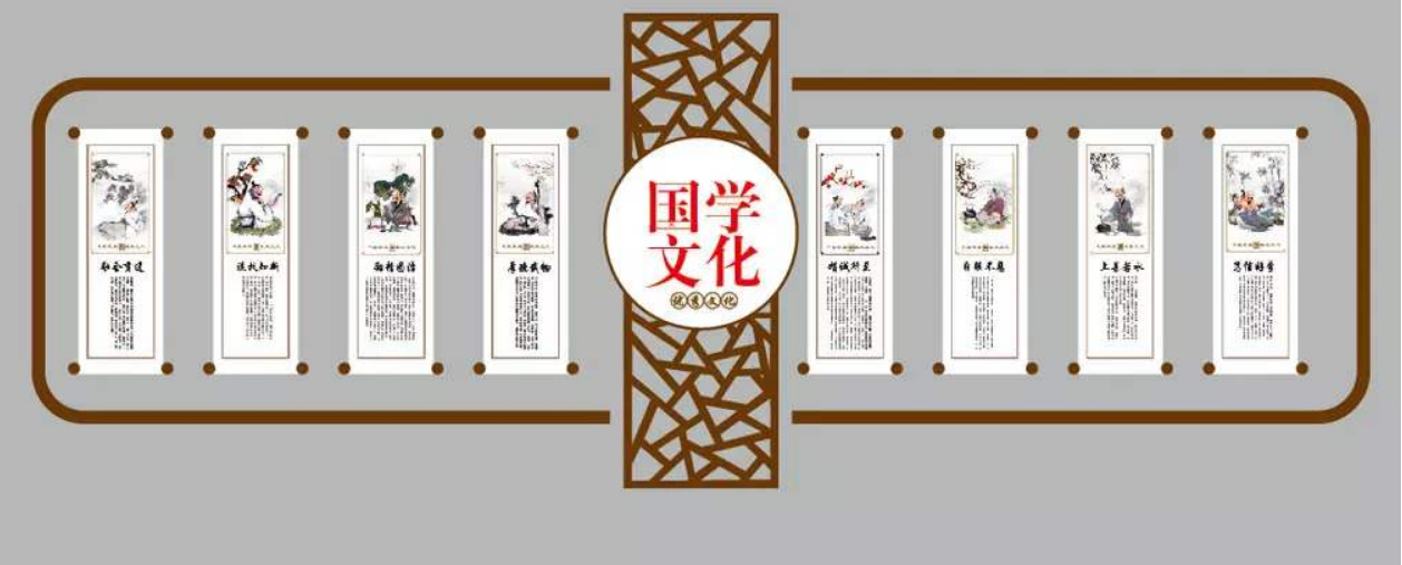 木質新中式古典廉政文化墻廉政展廳黨風廉政