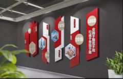 中式現代文化墻效果圖