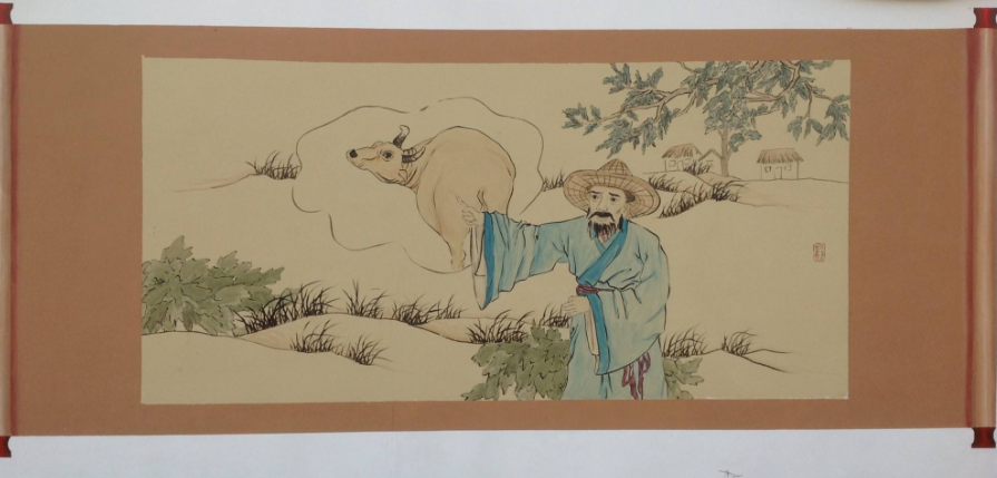 彩繪文化墻效果圖3