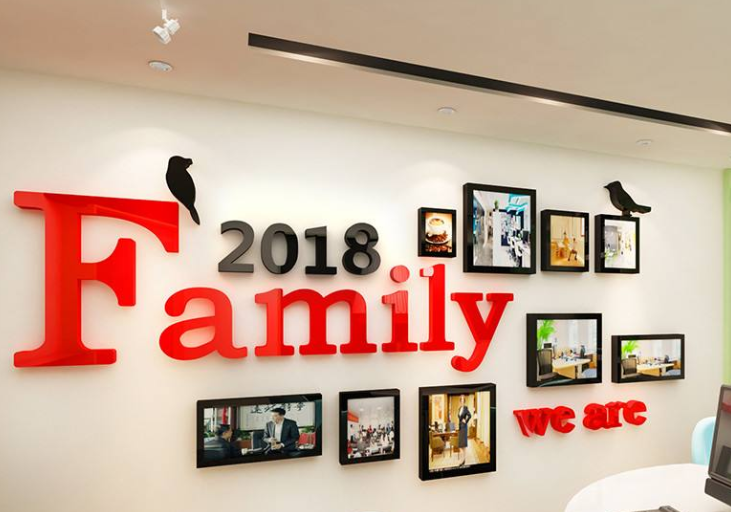 立體文化墻發展歷程 時尚企業創意文化展示墻 