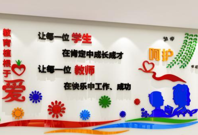 勵志墻貼紙辦公室墻面裝飾學校班級教室文化墻