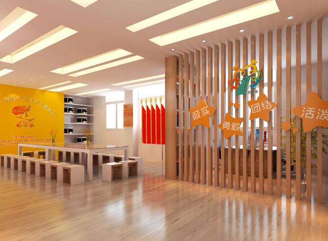 教育培訓機構文化墻制作效果圖