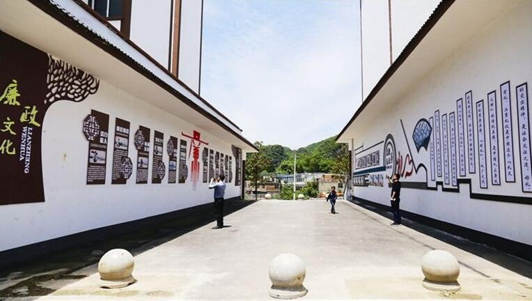 農(nóng)村街道文化墻制作效果圖