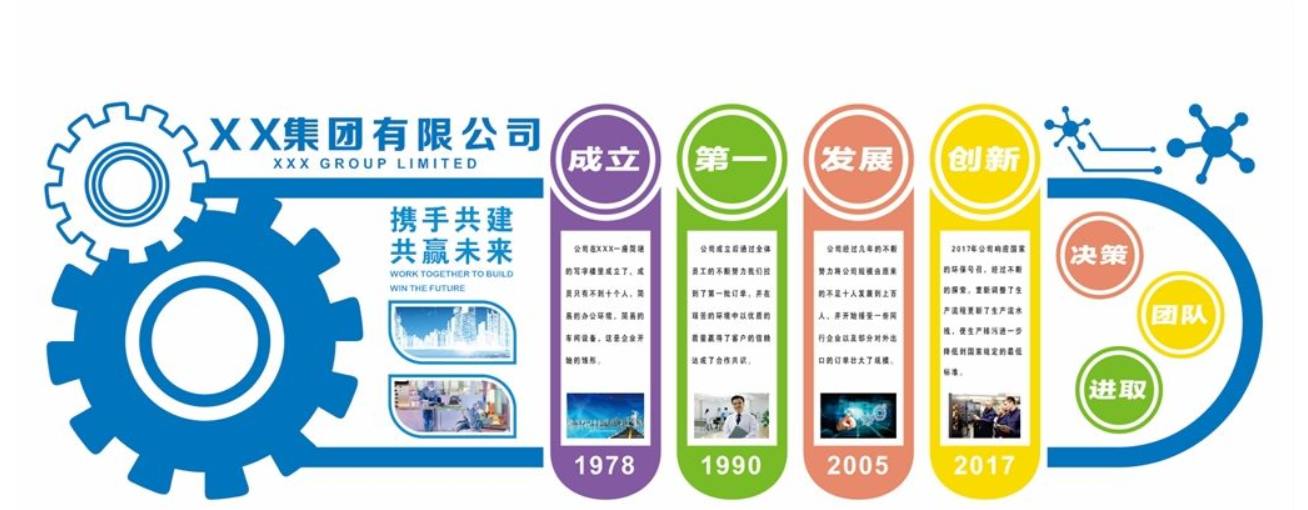 創(chuàng)意水滴異型微立體企業(yè)文化墻