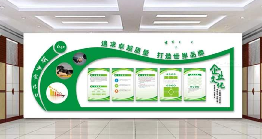 公司企業微立體異型走廊樓道文化墻