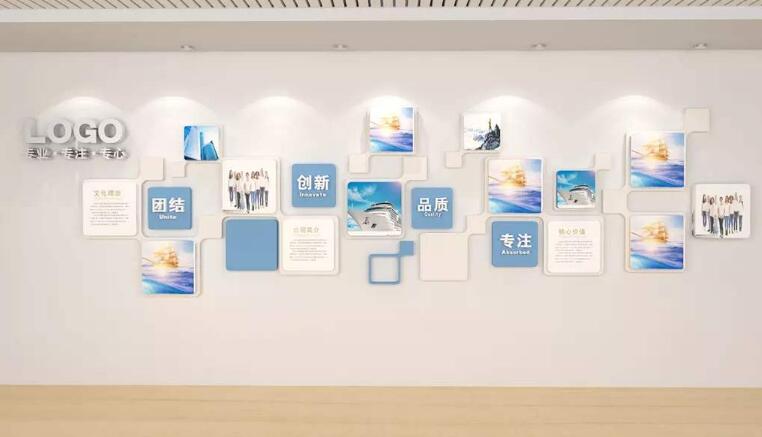 立體企業文化墻制作效果圖