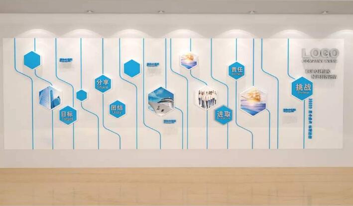 立體企業文化墻制作效果圖