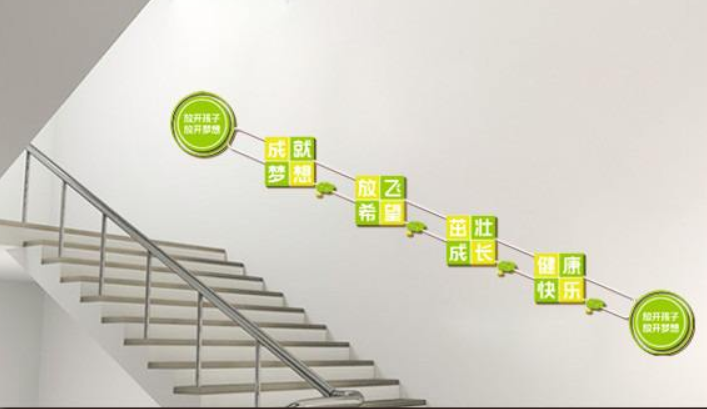 校園樓梯文化墻