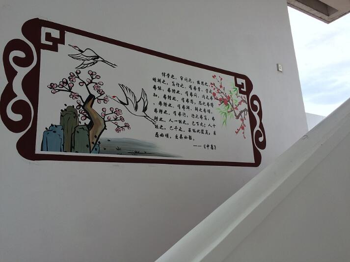 校園文化墻彩繪制作效果圖
