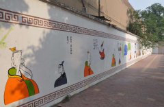 特色校園主題文化墻制作效果圖