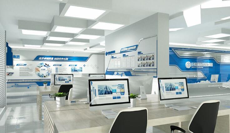 現(xiàn)代圖形立體企業(yè)文化墻制作效果圖