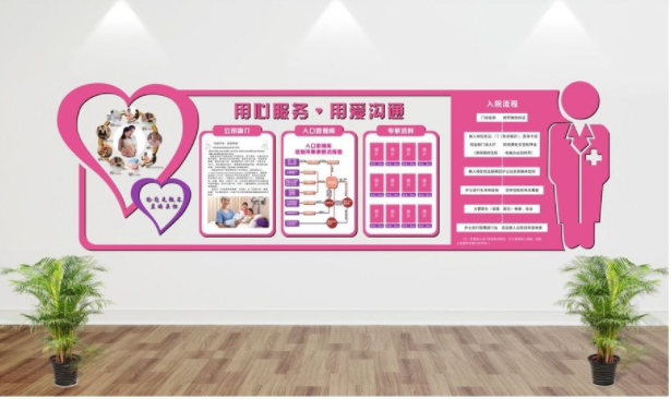 美容整形醫院文化墻設計圖