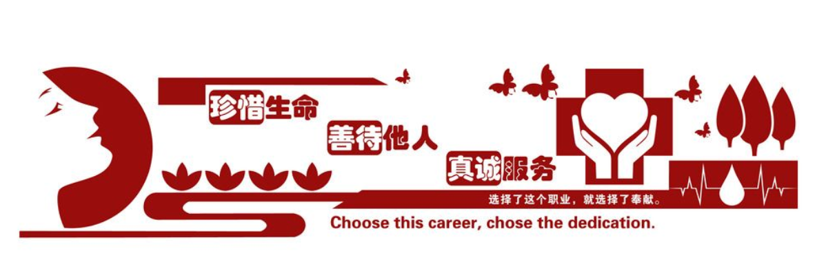 校園醫(yī)院衛(wèi)校護理衛(wèi)生室文化墻