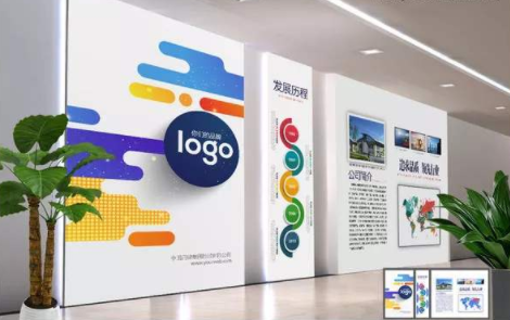 創意企業立體發展歷程文化墻