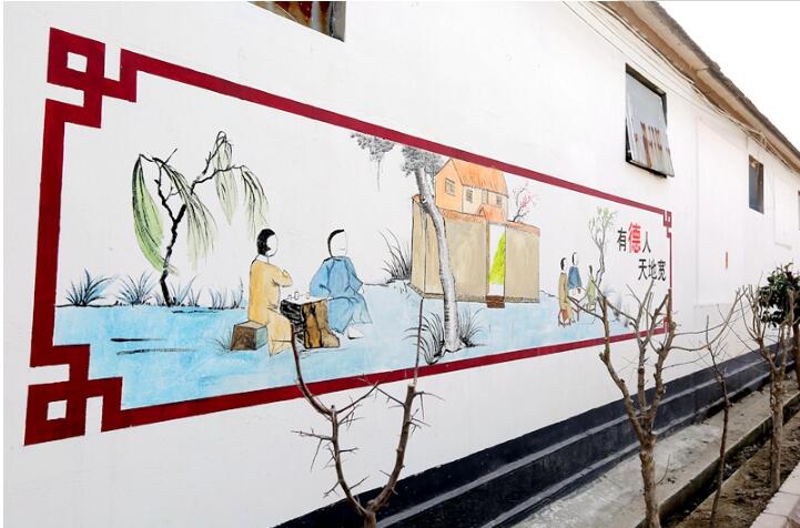 民俗文化墻制作效果圖