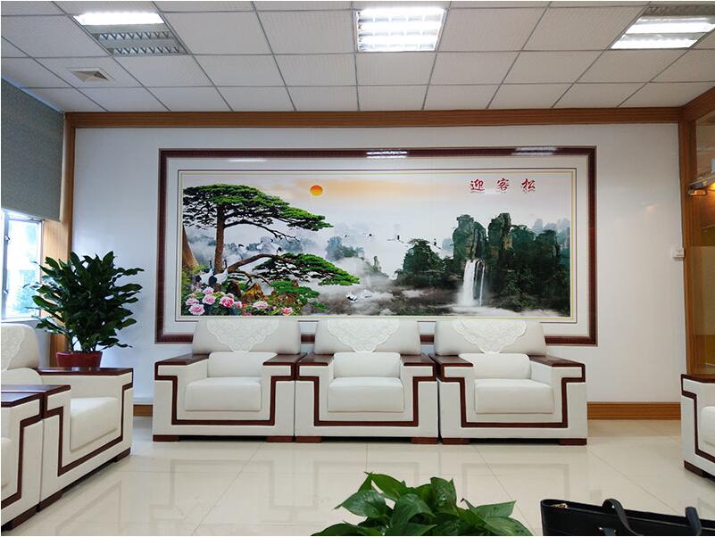 董事長(zhǎng)辦公室文化墻制作效果圖