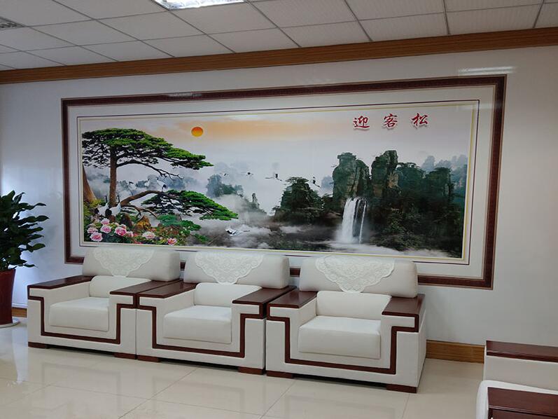 董事長(zhǎng)辦公室文化墻制作效果圖