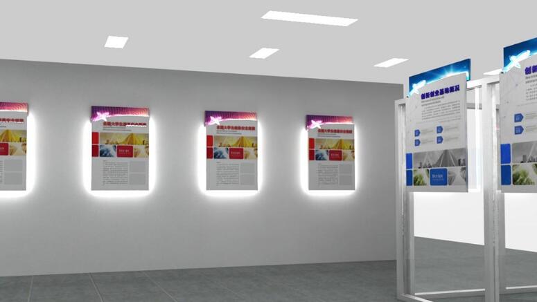 學(xué)校展廳設(shè)計(jì)制作效果圖