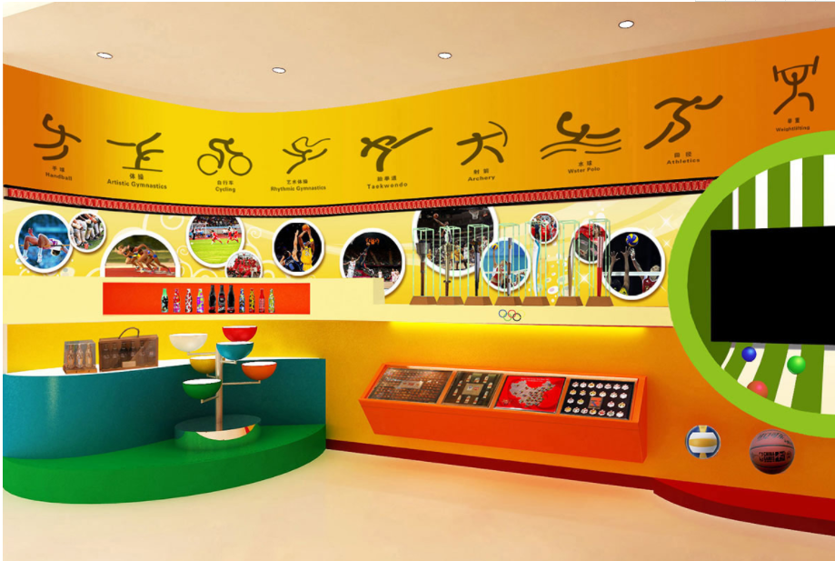 可樂圣誕節文化墻設計4