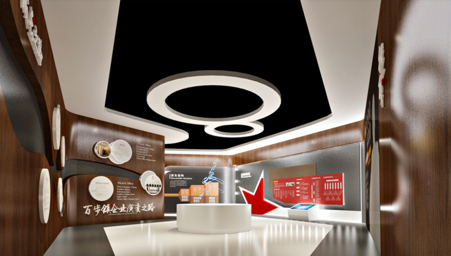 集團展廳文化墻設(shè)計3