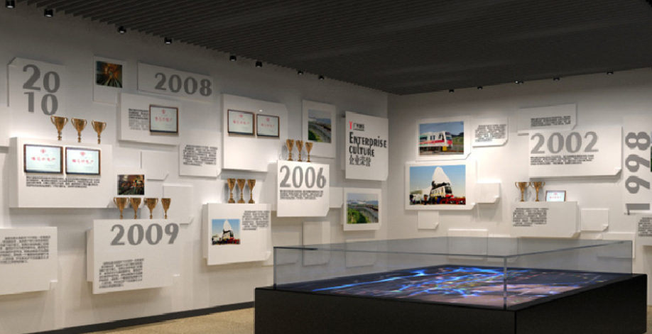 浙江科技文化墻設計2