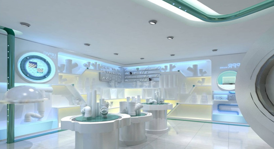 pvc企業(yè)展廳文化墻設(shè)計2