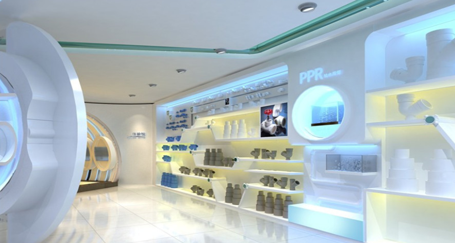 pvc企業(yè)展廳文化墻設(shè)計3