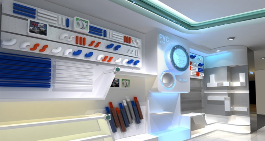 pvc企業(yè)展廳文化墻設(shè)計5