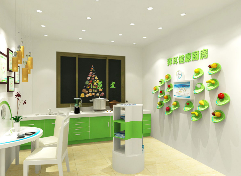 醫藥企業公司展廳文化墻2