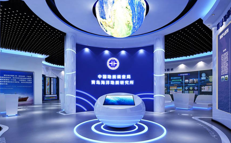 國家研究所展廳文化墻設計4