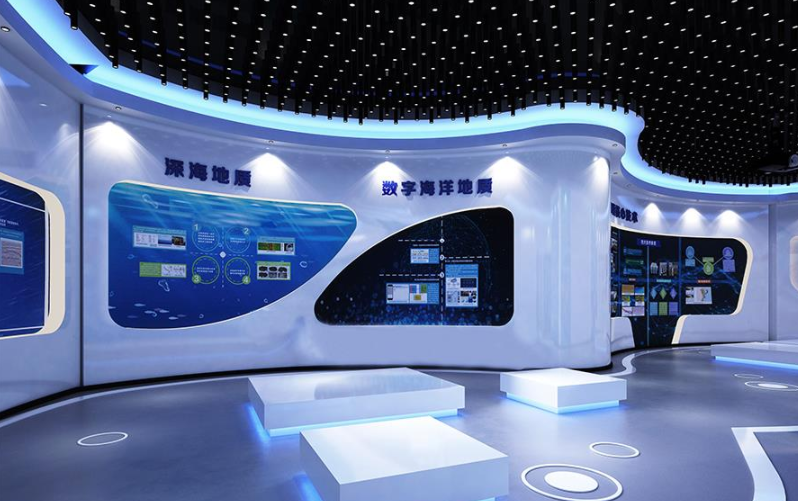 國家研究所展廳文化墻設計6