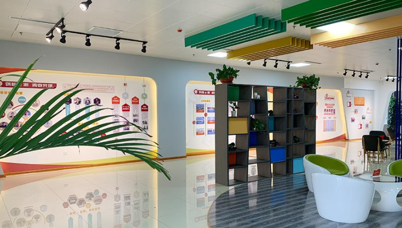 淘寶商家展廳文化墻設(shè)計6