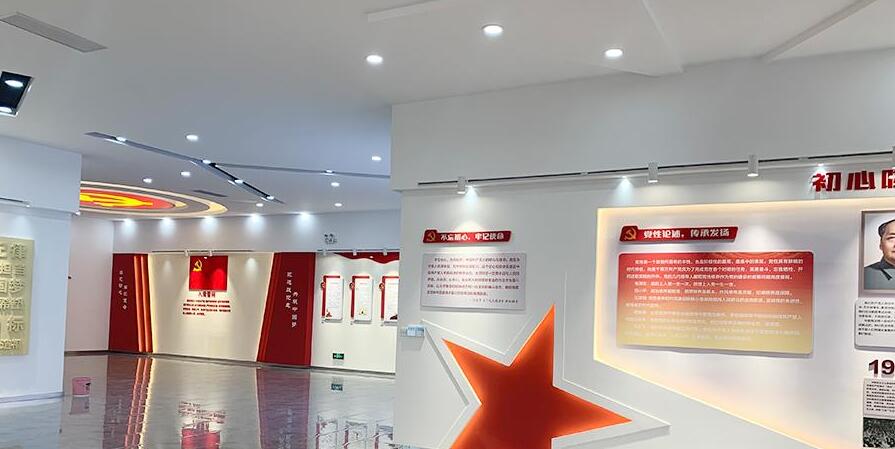 經濟開發區黨群服務中心文化墻制作