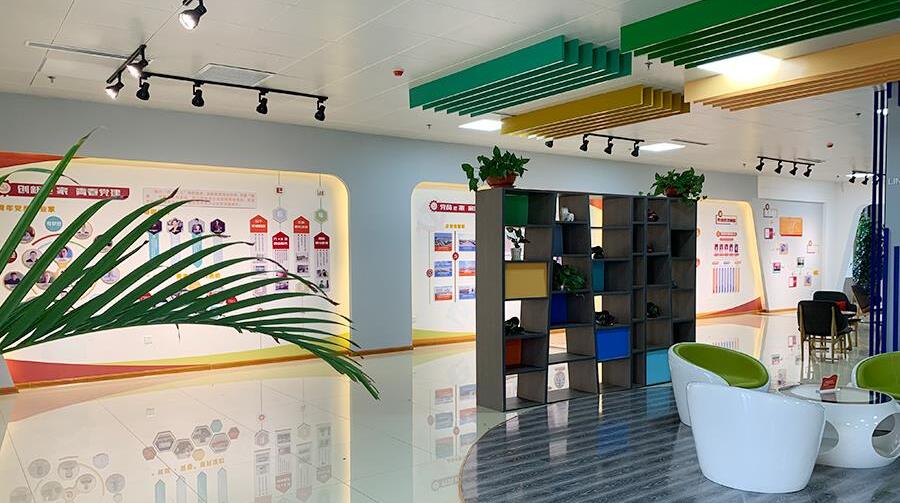創客展廳文化墻制作