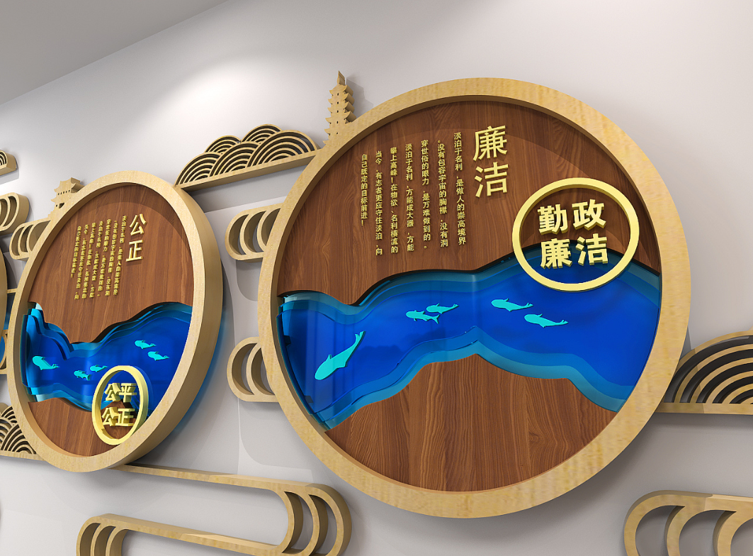 企業(yè)科技發(fā)展歷程文化墻設(shè)計3