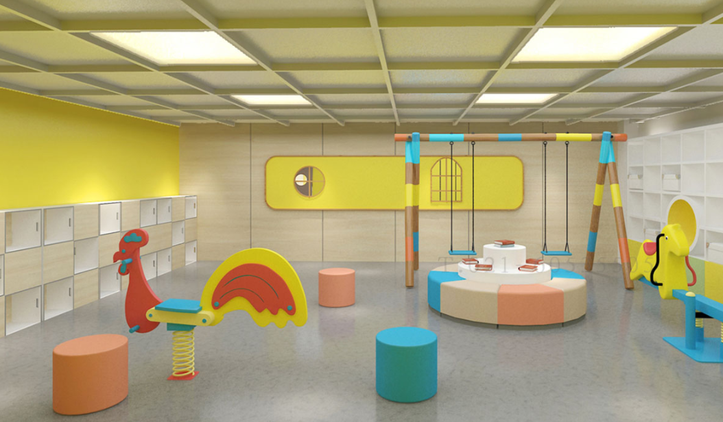 幼兒園文化形象墻設計2