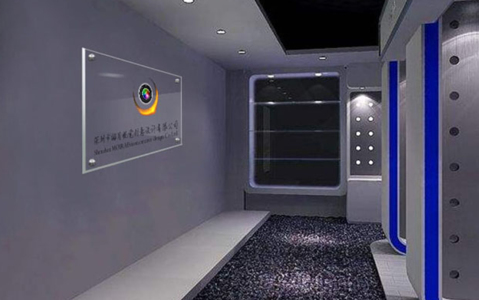 企業又沒亞克力發光logo墻2