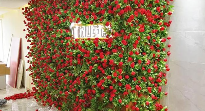 公司形象墻設計效果圖片