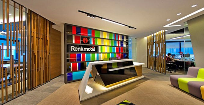 裝飾公司形象墻設計3