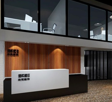 裝飾公司形象墻設計4