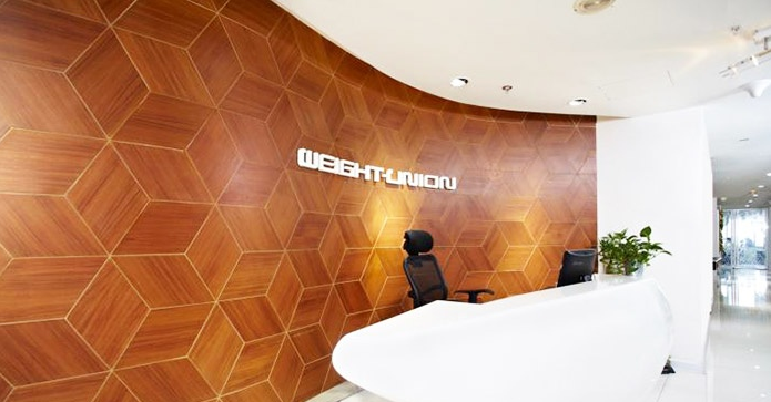 創意科技公司形象墻設計8