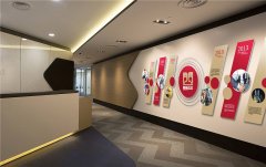 公司歷程文化墻面