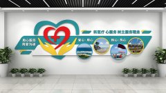 醫院創意文化墻設計