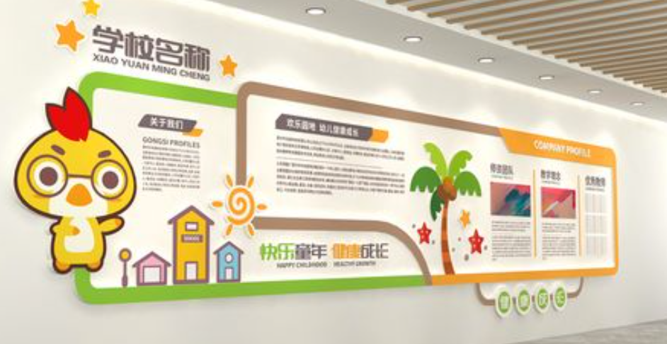 幼兒園文化墻少兒班級早教托管培訓班墻.jpg