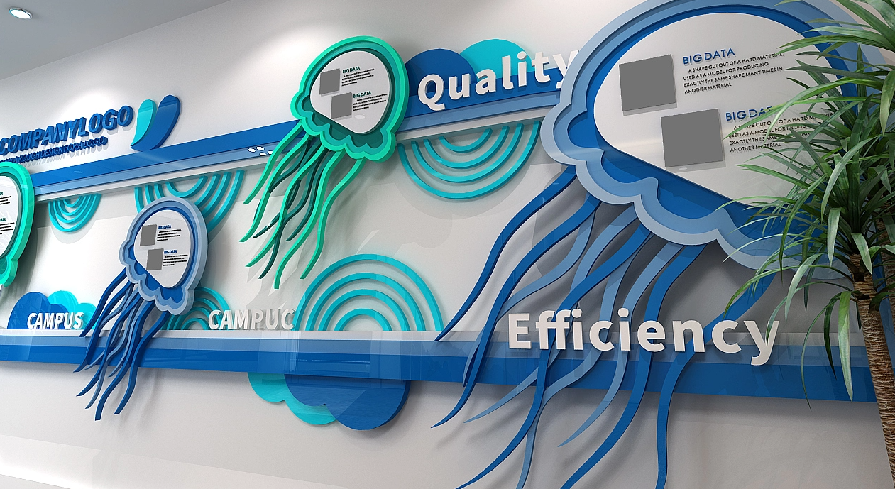 簡約特色的北京文化墻